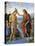 The Baptism of Christ-Pietro Perugino-Stretched Canvas