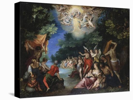 The Baptism of Christ-Johann Rottenhammer-Premier Image Canvas