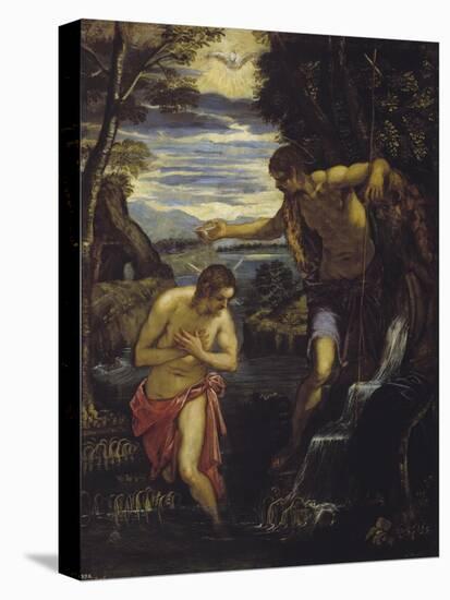 The Baptism of Christ-Domenico Tintoretto-Premier Image Canvas