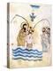 The Baptism of Jesus by St John the Baptist, C1334-Vardan Lorets'i-Premier Image Canvas