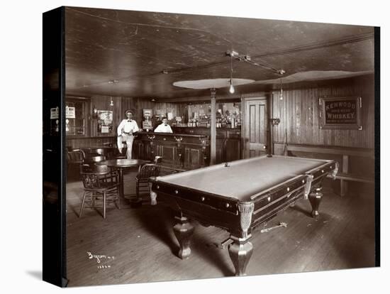 The Bar at Janer's Pavilion Hotel, Red Bank, New Jersey, 1903-Byron Company-Premier Image Canvas