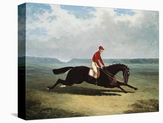 The Baron with Bumpy Up, at Newmarket-Henry Thomas Alken-Premier Image Canvas