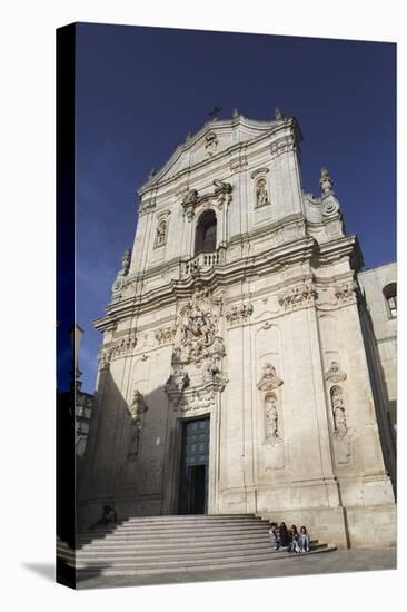 The Baroque Style Basilica of St. Martin (Basilica San Martino) in Martina Franca, Apulia, Italy-Stuart Forster-Premier Image Canvas