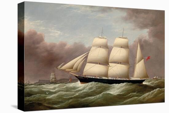 The Barque Alfred Hawley Off the Skerries on Her Way into Liverpool, 1860-G. Dell-Premier Image Canvas