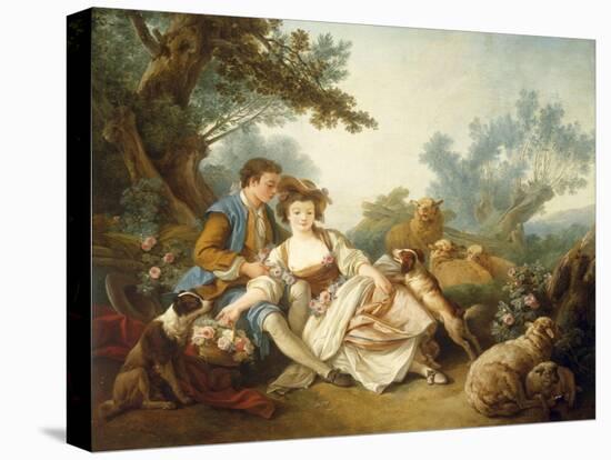 The Basket of Roses, 1785-Jean-Baptiste Huet-Premier Image Canvas