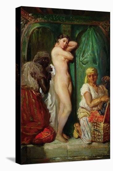 The Bath in the Harem, 1849-Theodore Chasseriau-Premier Image Canvas