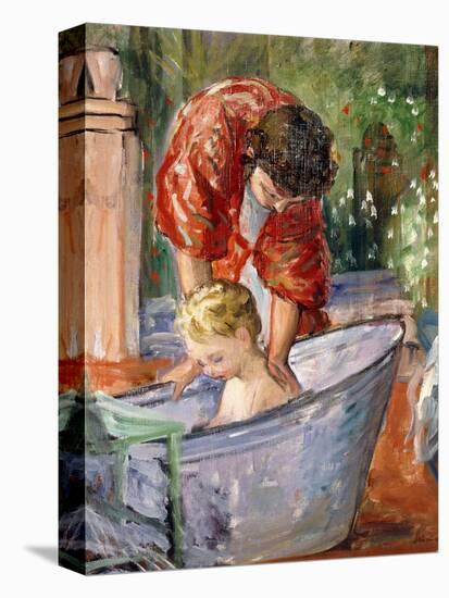 The Bath; Le Bain-Henri Lebasque-Premier Image Canvas