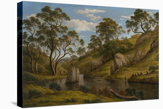 The Bath of Diana, Van Diemen's Land, 1837-John Glover-Premier Image Canvas