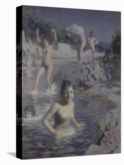 The Bathers; La Baignade-Etienne Alphonse Dinet-Premier Image Canvas