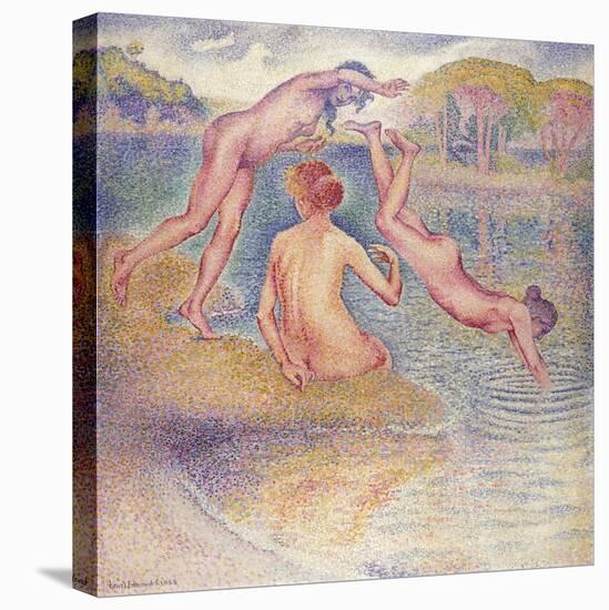 The Bathers (The Joyful Bathing); Les Baigneuses (La Joyeuse Baignade), 1899-1902-Henri Edmond Cross-Premier Image Canvas