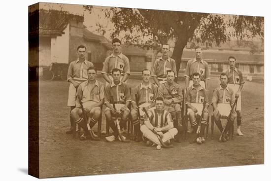 The Battalion Hockey Team of the First Battalion, the Queen's Own Royal West Kent Regiment-null-Premier Image Canvas