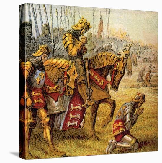 The Battle of Agincourt, 1415-null-Premier Image Canvas