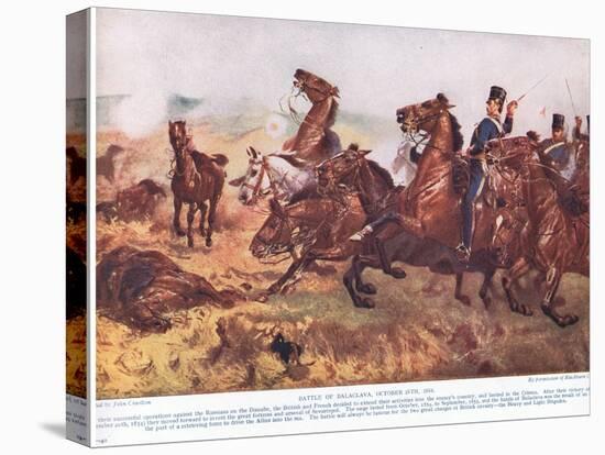 The Battle of Balaclava October 1854-John Constable-Premier Image Canvas