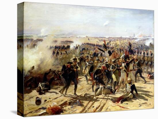 The Battle of Essling, May 1809-Fernand Cormon-Premier Image Canvas