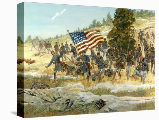 The Battle of Gettysburg-null-Premier Image Canvas