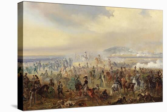 The Battle of Leipzig in October 1813, 1886-Gottfried Willewalde-Premier Image Canvas