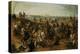 The Battle of Lekkerbeetje or the Battle of Vught Heath with a View of 'S-Hertogenbosch'-Sebastiaen Vrancx-Premier Image Canvas