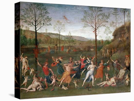 The Battle of Love and Chastity, C1503-1523-Perugino-Premier Image Canvas