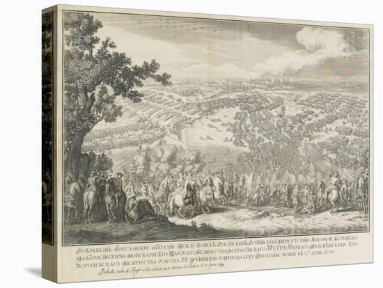 The Battle of Poltava on 27 June 1709-Nicolas de Larmessin-Premier Image Canvas