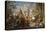 The Battle of the Amazons-Johann Georg Platzer-Premier Image Canvas