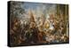 The Battle of the Amazons-Johann Georg Platzer-Premier Image Canvas