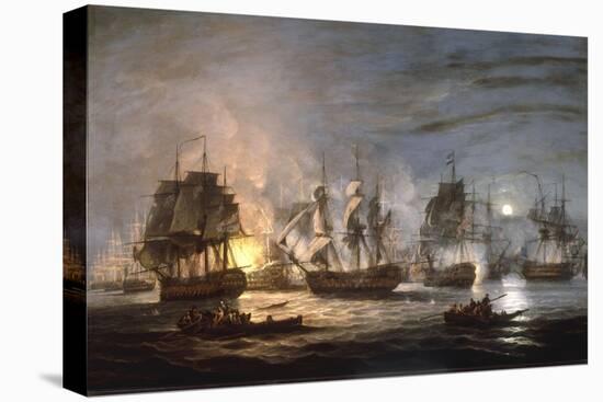 The Battle of the Nile, August 1st 1798, 1830-Thomas Luny-Premier Image Canvas