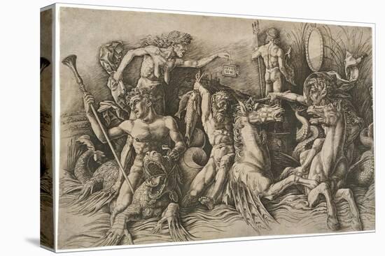 The Battle of the Sea Gods, Ca 1475-Andrea Mantegna-Premier Image Canvas