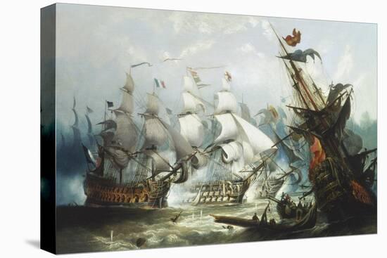 The Battle of Trafalgar, c.1875-John Callow-Premier Image Canvas