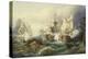 The Battle of Trafalgar-Philip James De Loutherbourg-Premier Image Canvas