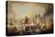 The Battle of Trafalgar-(after) William Clarkson Stanfield-Premier Image Canvas