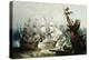 The Battle of Trafalgar-John Callow-Premier Image Canvas