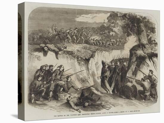 The Battle on the Volturno, the Neapolitan Troops Passing Along a Ravine-Thomas Nast-Premier Image Canvas