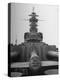 The Battleship South Dakota Resting in the Ship Storage Yard with It's Guns Sealed-Sam Shere-Premier Image Canvas