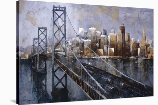 The Bay Bridge-Marti Bofarull-Stretched Canvas