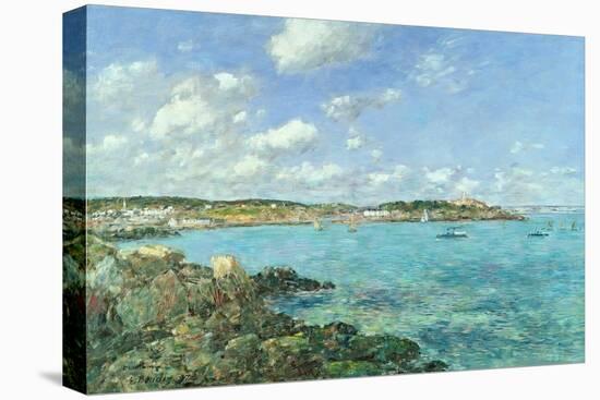 The Bay of Douarnenez, 1897-Eugène Boudin-Premier Image Canvas