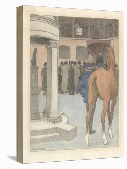 The Bayhorse, Tattersalls, 1921-Robert Polhill Bevan-Premier Image Canvas