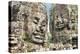 The Bayon, Angkor Thom, Angkor, UNESCO World Heritage Site, Siem Reap, Cambodia, Indochina-Andrew Stewart-Premier Image Canvas