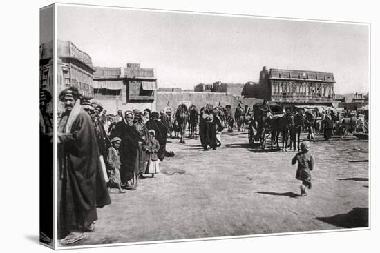 The Bazaar Square in Basra, Iraq, 1925-A Kerim-Premier Image Canvas