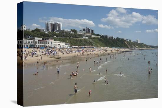 The Beach at Bournemouth, Dorset, England, United Kingdom, Europe-Ethel Davies-Premier Image Canvas