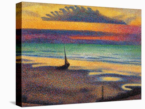 The Beach at Heist-Georges Lemmen-Premier Image Canvas