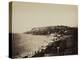 The Beach at Sainte-Adresse, with the Dumont Baths, 1856-57-Gustave Le Gray-Premier Image Canvas