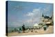 The Beach at Trouville, 1863-Eugène Boudin-Premier Image Canvas