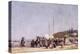 The Beach at Trouville, 1864-Eugène Boudin-Premier Image Canvas