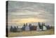 The Beach at Villerville, 1864-Eugene Louis Boudin-Premier Image Canvas