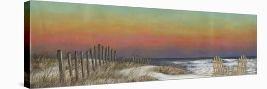 The Beach Fence III-David Swanagin-Stretched Canvas