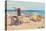 The Beach, La Linea (Oil on Canvasboard)-Ann Oram-Premier Image Canvas