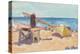 The Beach, La Linea (Oil on Canvasboard)-Ann Oram-Premier Image Canvas