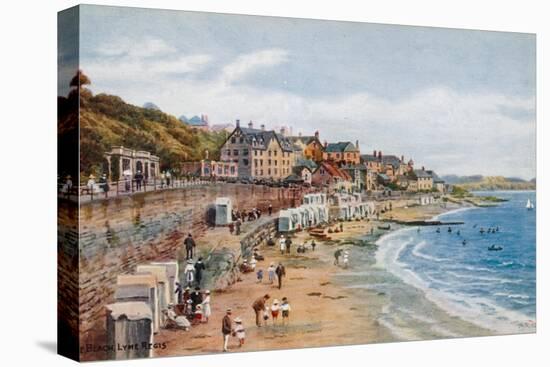 The Beach, Lyme Regis-Alfred Robert Quinton-Premier Image Canvas