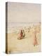 The Beach, Ostende-Alfred Emile Stevens-Premier Image Canvas