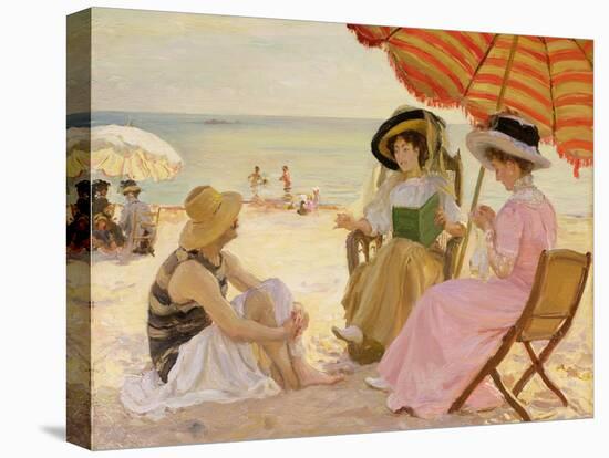 The Beach-Alfred Victor Fournier-Premier Image Canvas